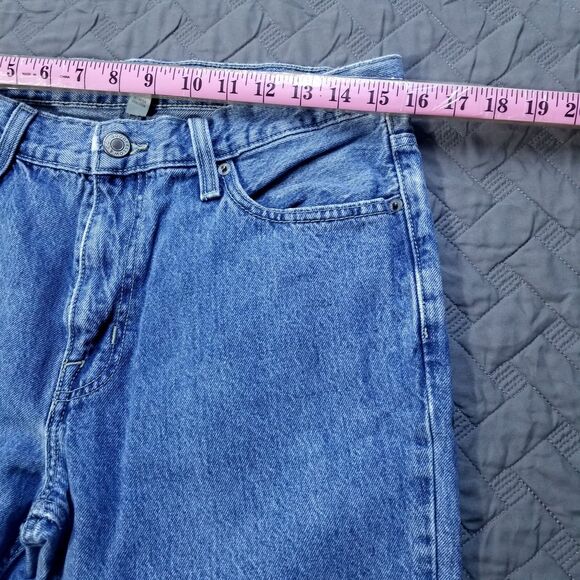 Goodfellow Co Jeans Mens 32x34 Blue Straight Fair Trade Light Wash American - Picture 4 of 13